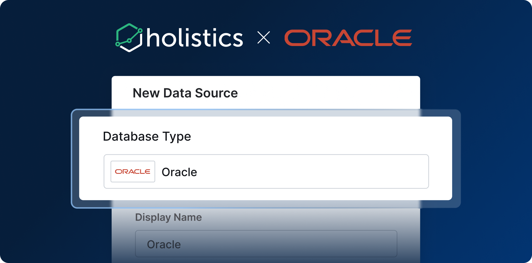 Connect Oracle to Holistics