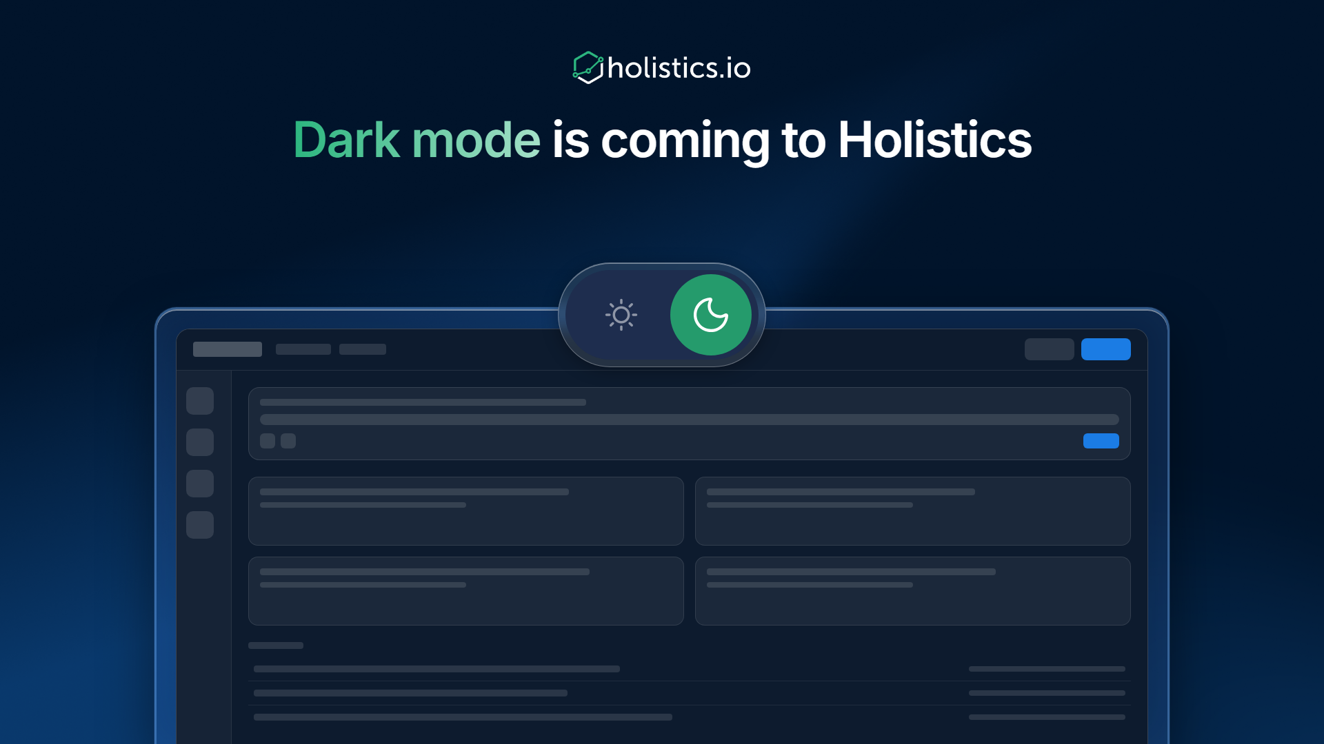 App dark mode