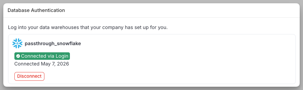 My Account OAuth Login