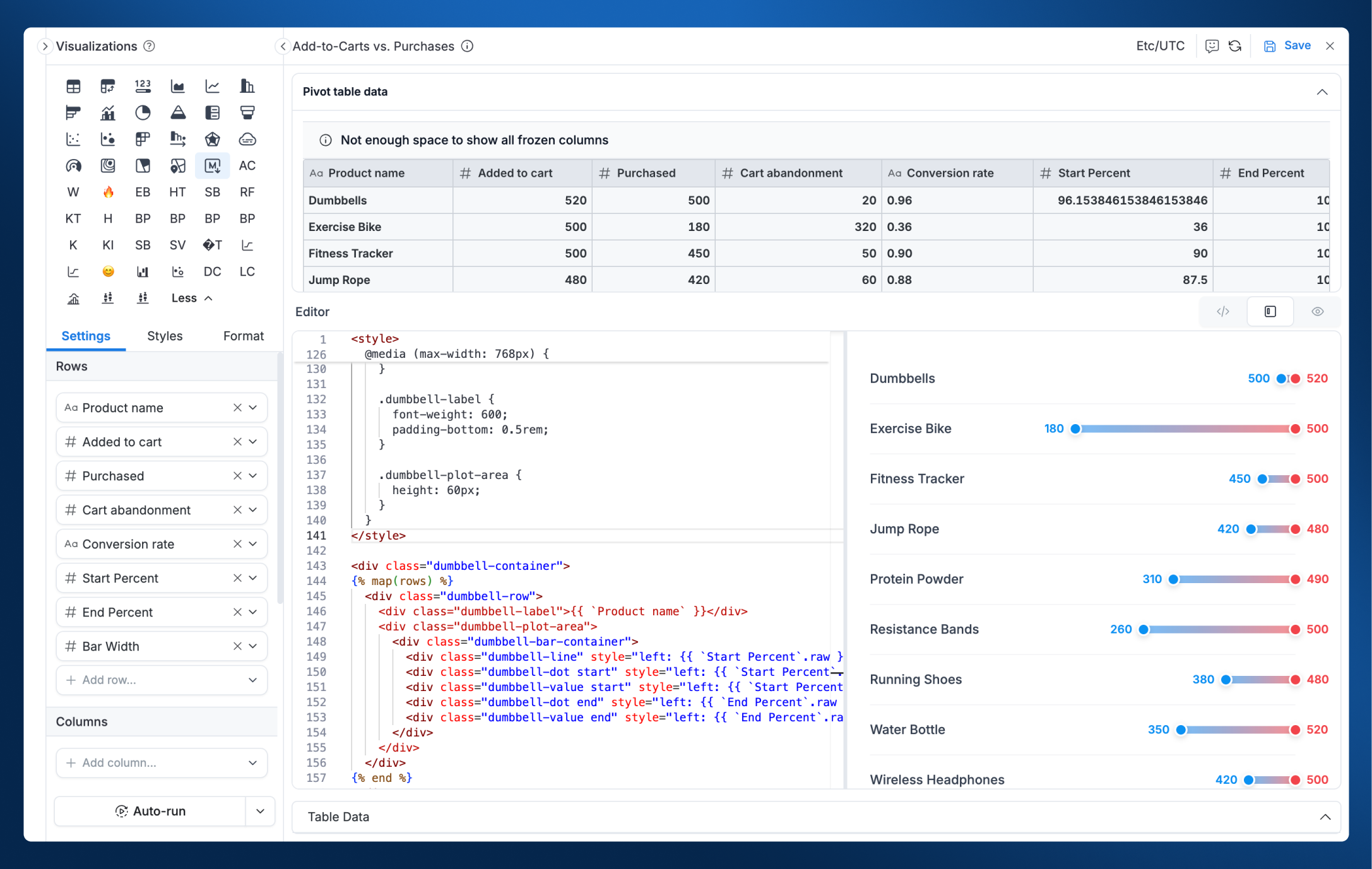 Dynamic Content Block Editor Interface