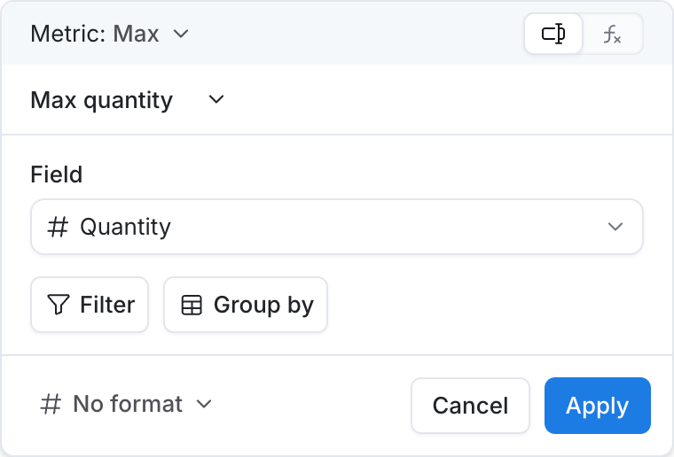 max calculation