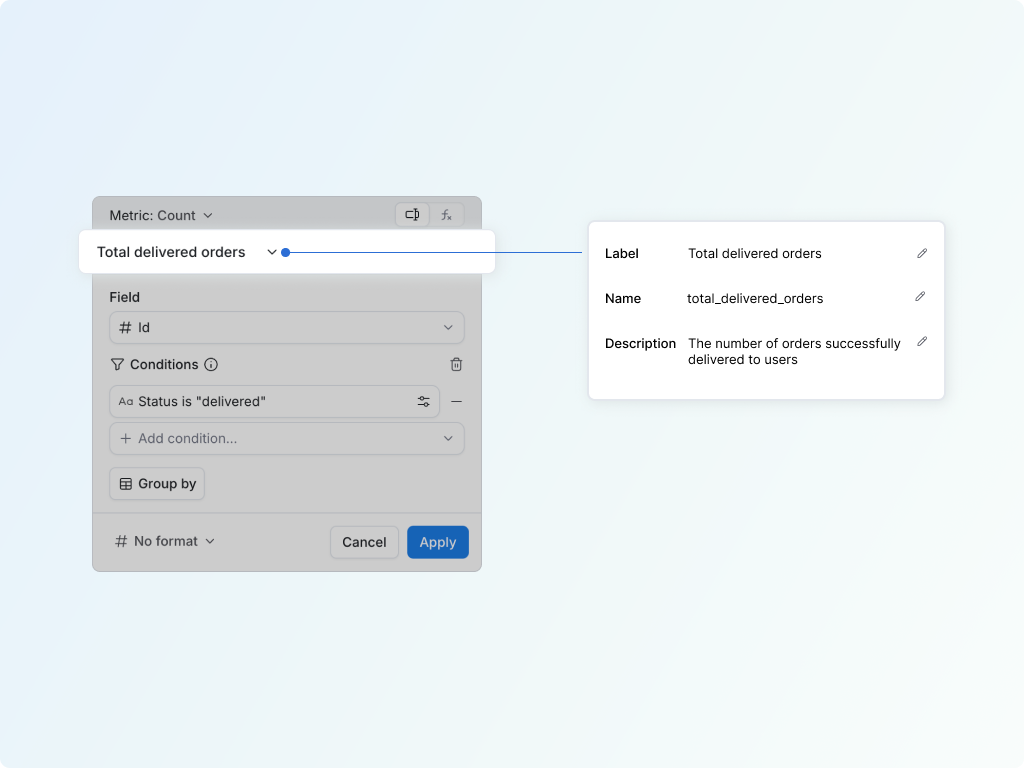Set Field Metadata preview