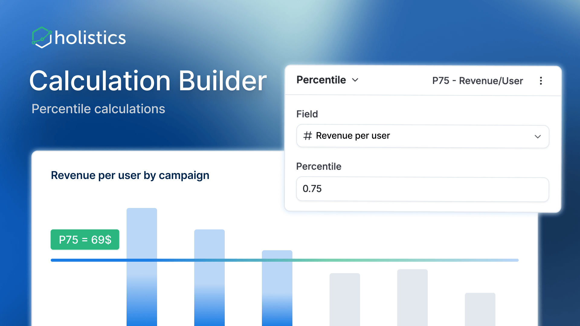 Percentile calculations in Calculation Builder
