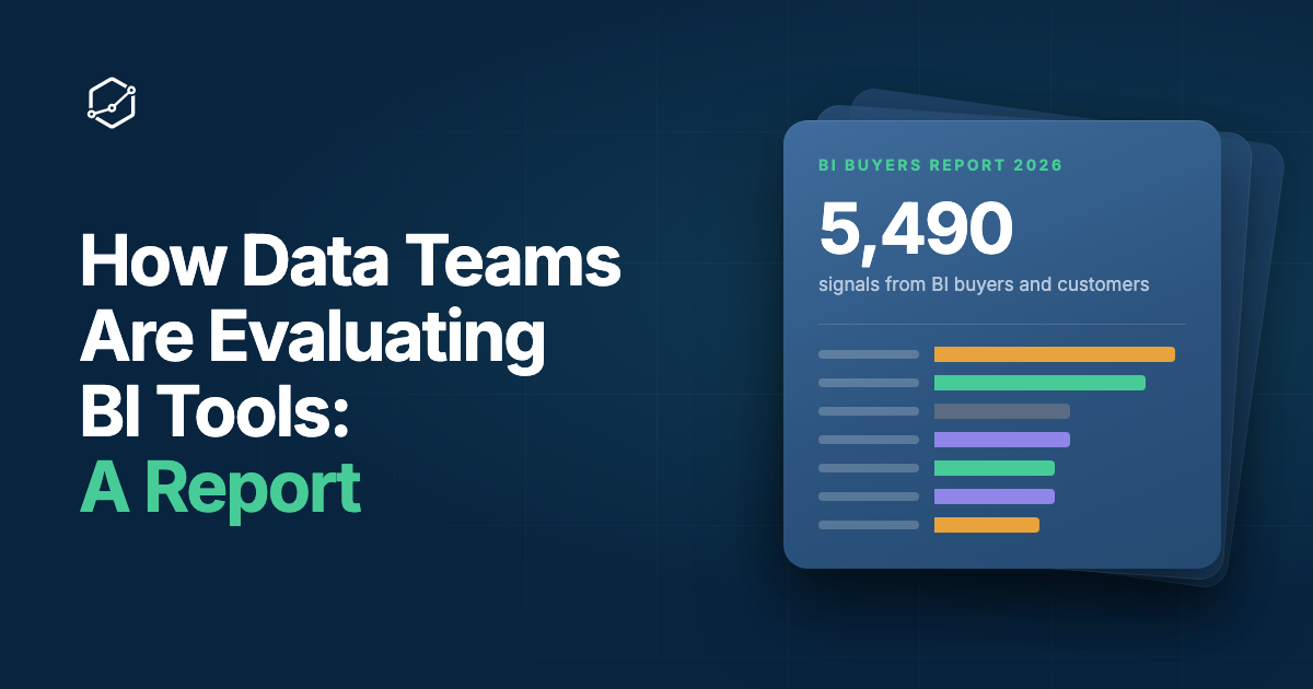 How Data Leaders Evaluate BI Tools: BI Requirements You Might Miss (A Report)
