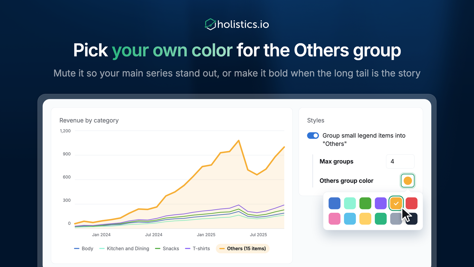 Pick your own color for the Others group